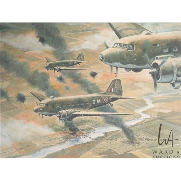 Robert Banks Framed Limited Edition Print titled Opus Semper Perfectum (A Task Always Completed), pe