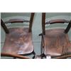 Image 3 : Set of four antique Canadiana side chairs