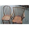 Image 2 : Two antique chairs including spindle back arm chair and bentwood side chair