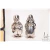 Image 2 : Selection of sterling silver including Dutch children motif salt and pepper shakers, four Birks Ster