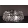 Image 1 : Vintage American Brilliant cut crystal bowl 9" in diameter