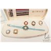 Image 2 : Birks swiss made "Extravaganza Set" wrist watch with 6 interchangeable bezels and straps in fitted c