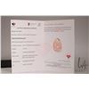 Image 3 : 11.24 ct pink Morganite pear cabochon cut gemstone with certificate provided by consignor