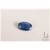 Image 1 : 9.20 ct blue Kyanite oval cut gemstone with certificate provided by consignor