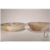 Image 2 : Two artisan made pottery bowls by L. Kosteriva ( Creech' s Lakeland Pottery Guide) including 14" and