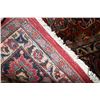 Image 3 : Iranian wool carpet "Kashad with center medallion on red background with overall floral design and h