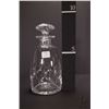 Image 3 : Signed Stuart cut crystal decanter with stopper