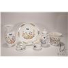 Image 1 : Selection of collectible china including Aynsley 9" vase and 10" plate in Cottage Garden, an Aynsley