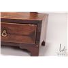 Image 3 : Antique dresser top vanity mirror with drawer