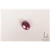 Image 1 : 7.71 ct. Burmese ruby oval cut gemstone with certificate provided by consignor