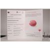 Image 3 : 7.71 ct. Burmese ruby oval cut gemstone with certificate provided by consignor