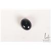 Image 1 : 13.43 ct. black Welo opal cabochon cut gemstone with certificate provided by consignor