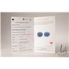 Image 3 : Pair of Madagascar blue sapphire oval cut gemstones, 11.35 cts. with certificate provided by consign