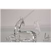 Image 2 : Swarovski crystal "Unicorn" no. 191727, 4 1/2" in height. From the 1997 Fabulous Creatures Collectio