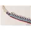 Image 4 : First Nations beaded chocker, 36" including fringe