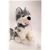 Image 2 : Two Vaugh husky stuffy dogs including 19"