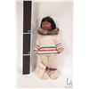 Image 3 : Koweeka ( Smilie) Canadian made Inuit doll, made for the Hudson's Bay Company by dee & cee toy co. l