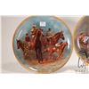 Image 2 : Three vintage limited edition American Artist collectible horse theme plates by artist Fred Stone in