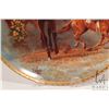 Image 3 : Three vintage limited edition American Artist collectible horse theme plates by artist Fred Stone in