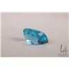 Image 2 : 42.23 ct. Royal blue Topaz cushion cut gemstone with certificate provided by consignor