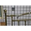 Image 2 : Modern brass toned 60" headboard