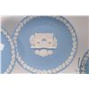 Image 5 : Twelve vintage Wedgwood Jasperware Christmas plates, featuring scenes of English architectures inclu