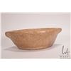 Image 2 : Marble oval Kharal opium water bowl, 9 1/2" in diameter