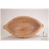 Image 4 : Marble oval Kharal opium water bowl, 9 1/2" in diameter