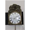 Image 2 : Antique French Caumiel frieres au mas d'Agenais counter weight driven chiming wall clock with 40" pe
