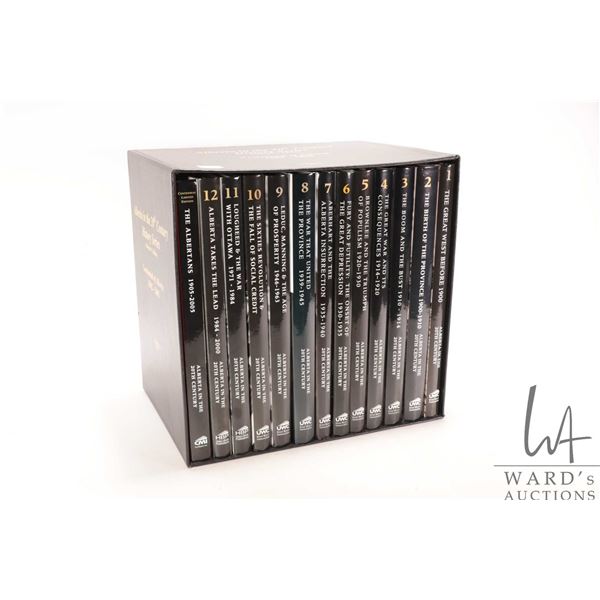 Alberta in the 20th Century History Series Collector's Edition complete set covering Alberta Centenn
