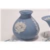 Image 5 : Selection of Wedgwood Jasperware including three small pin trays, miniature 3" dish, footed dish and