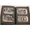 Image 4 : Antique post card album with apprx 150 black and white post cards featuring scenes in France circa 1
