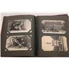 Image 5 : Antique post card album with apprx 150 black and white post cards featuring scenes in France circa 1