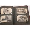 Image 6 : Antique post card album with apprx 150 black and white post cards featuring scenes in France circa 1