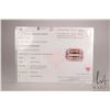 Image 4 : 36.98 ct. pink Kuzite octagonal cut gemstone with certificate provided by consignor