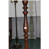 Image 2 : Antique turned wooden floor lamps