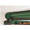 Image 5 : Selection of collectibles including vintage violin with 2 bows, chin rest, and leather wrapped case,