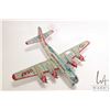 Image 4 : Vintage United States Air Force BK 250 friction tin plate airplane by Japanese company Yonezawa, 19"