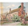 Image 1 : Robert J Double, framed original watercolour painting titled "The Vicarage, Fletching, Sussex" 13-1/