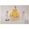 Image 3 : Three Royal Doulton figurines including "The Last Waltz" HN2315, "Catherine" HN3044 and "Darling" HN