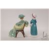 Image 2 : Two Royal Doulton figurines including "Ascot" HN2356 and "Carrie" HN2800