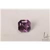 Image 1 : 111.02 ct. custom flower design cut amethyst gemstone with certificate provided by consignor