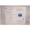Image 4 : 6.67 ct. Madagascar blue sapphire octagon cut gemstone with certificate provided by consignor