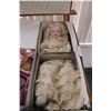 Image 3 : Two Franklin Heirloom porcelain dolls including 18" The Victorian Christening Doll" and "The House o