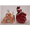 Image 3 : Two Royal Doulton figurines including "Top O' the Hill" HN1834 and "Meditation" HN2330