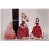 Image 2 : Three Royal Doulton figurines including Canadian collector figurine of the year, "Christmas Morn" HN