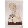 Image 1 : Cybis Porcelain "Madonna with Bird" bust 12" in height