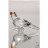 Image 1 : Swarovski crystal "Parrot" no. 290447, 1 1/2" height. From the Feathered Friends Collection. Include