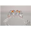 Image 1 : Swarovski crystal "Lovebirds" no. 199123 2 1/4" in height. From the Feathered Friends Collection. In
