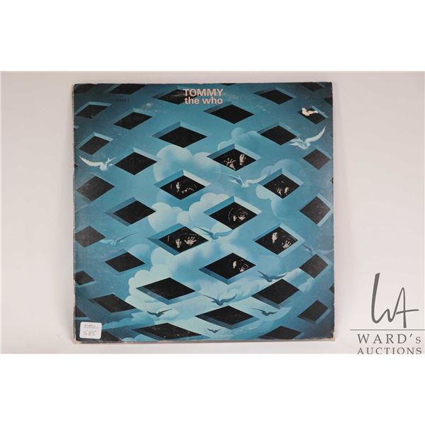 Rare edition of TOMMY the who. Catalog no. 613 013 /4 A & B. Labeled "Made in Gt. Britain" and distr